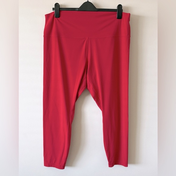 Lululemon Wunder Under High-Rise Leggings | Size 18 | Red - Picture 1 of 3